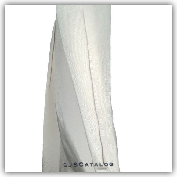 WHBM White with Black Embroidery Scoop Neck Fit & Flare Sleeveless Dress - EUC - - Picture 4 of 9